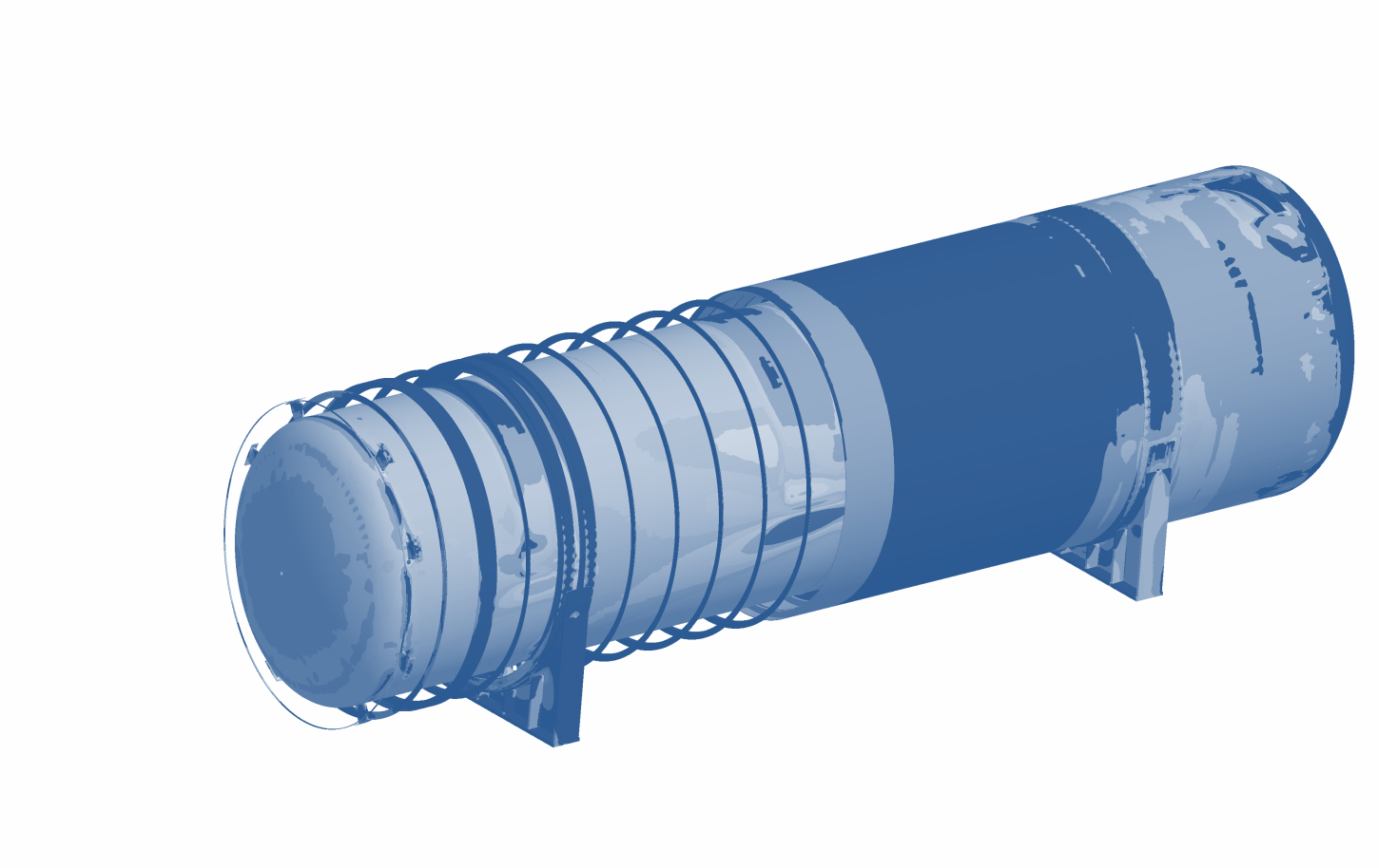 300 KL vessel model for validation analysis